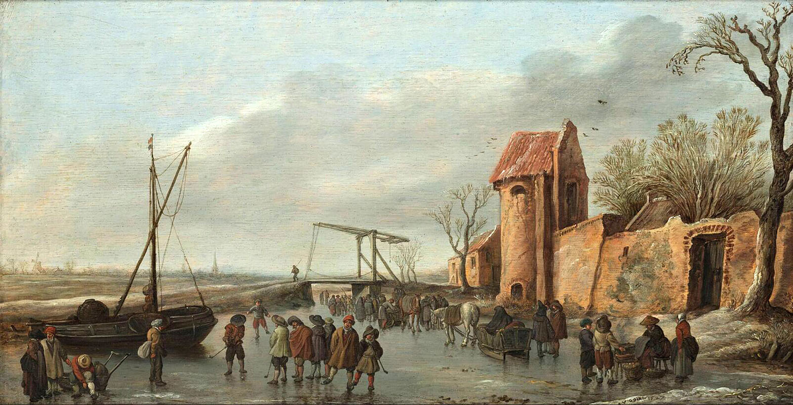 A Scene on the Ice